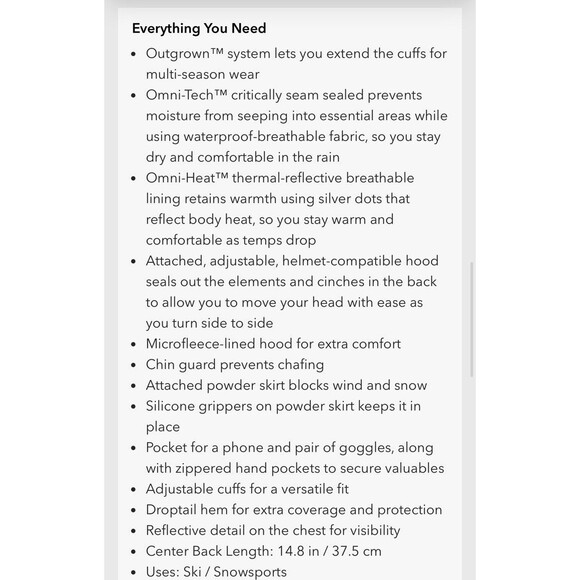 Columbia Alpine Action III Jacket Winter Coat 2T Ski Snow Cold Omni Heat Toddler - Picture 7 of 12